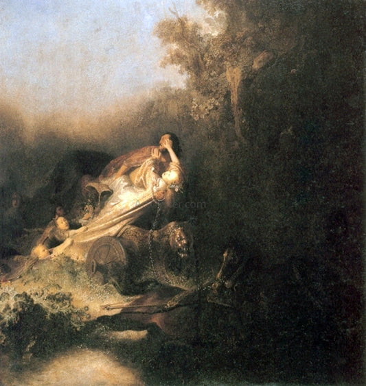 Rembrandt Van Rijn The Abduction of Proserpina - Hand Painted Oil Painting
