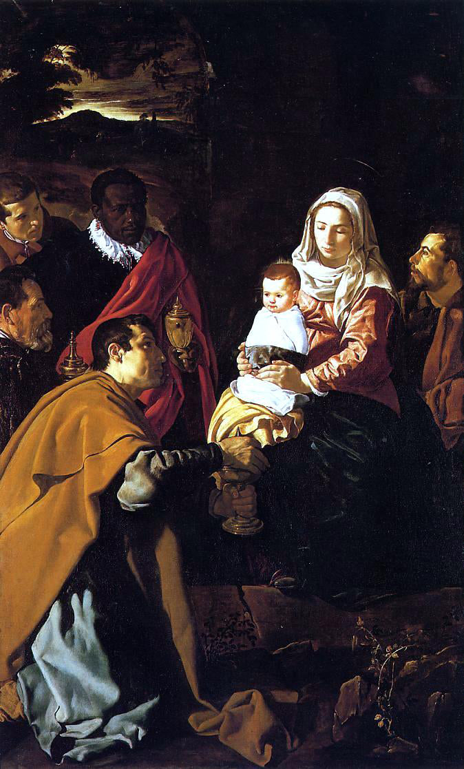  Joseph Koch The Adoration of the Magi - Hand Painted Oil Painting