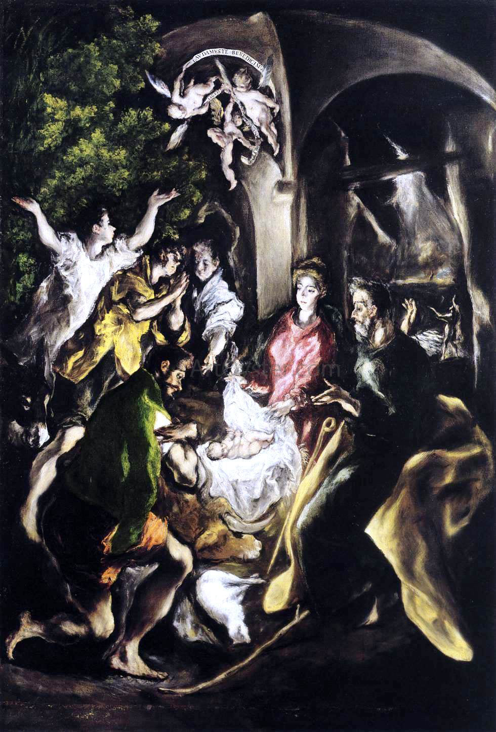  El Greco The Adoration of the Shepherds - Hand Painted Oil Painting