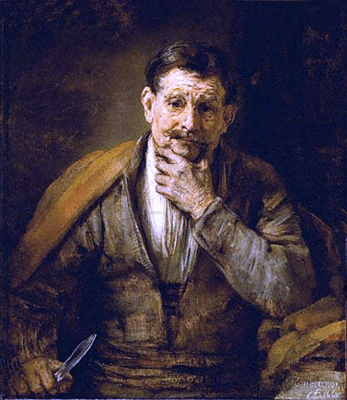  Rembrandt Van Rijn The Apostle Bartholomew - Hand Painted Oil Painting