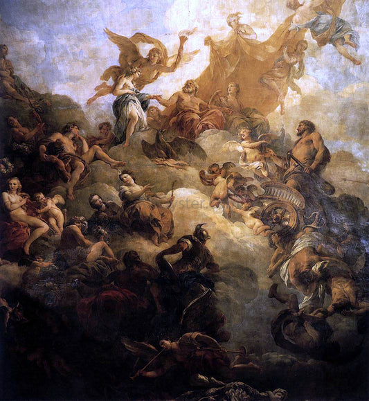  Francois Lemoyne The Apotheosis of Hercules - Hand Painted Oil Painting