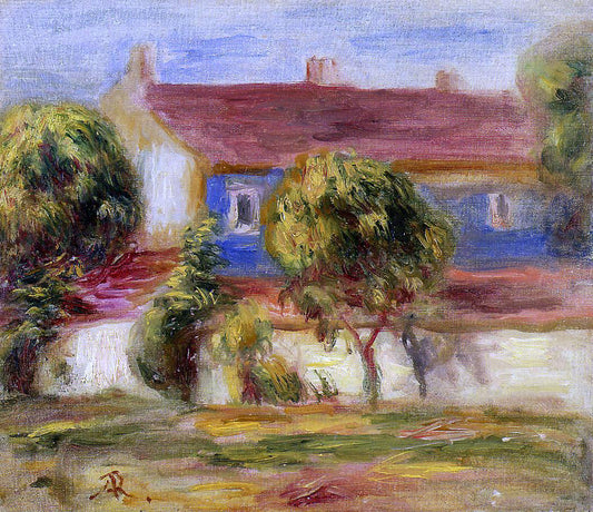  Pierre Auguste Renoir The Artist's House - Hand Painted Oil Painting