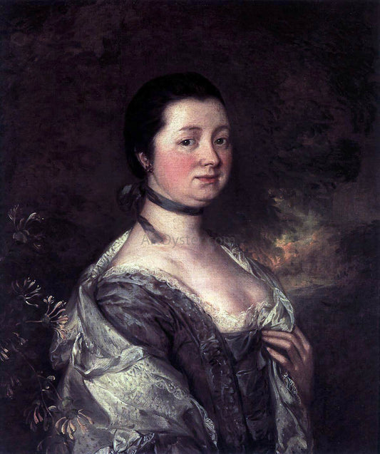  Thomas Gainsborough The Artist's Wife - Hand Painted Oil Painting