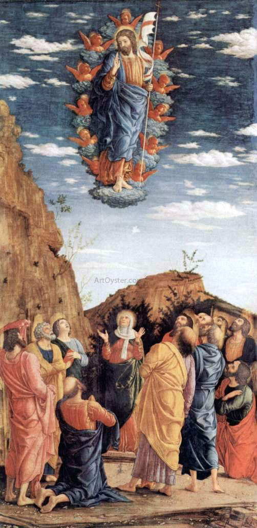  Andrea Mantegna The Ascension - Hand Painted Oil Painting