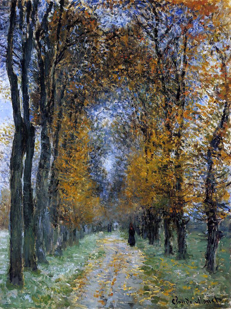  Claude Oscar Monet The Avenue - Hand Painted Oil Painting