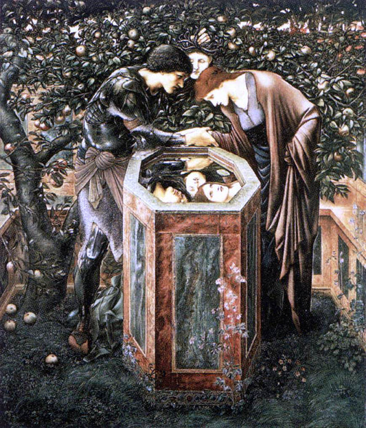  Sir Edward Burne-Jones The Baleful Head - Hand Painted Oil Painting