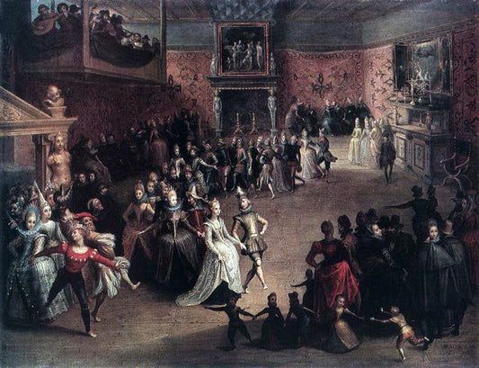  Marten Pepijn The Ball at the Court - Hand Painted Oil Painting