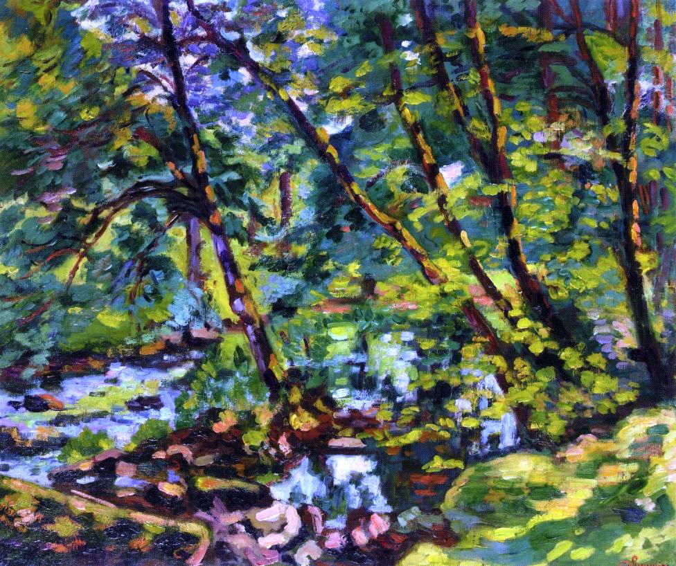  Armand Guillaumin The Banks of the Sioule - Hand Painted Oil Painting