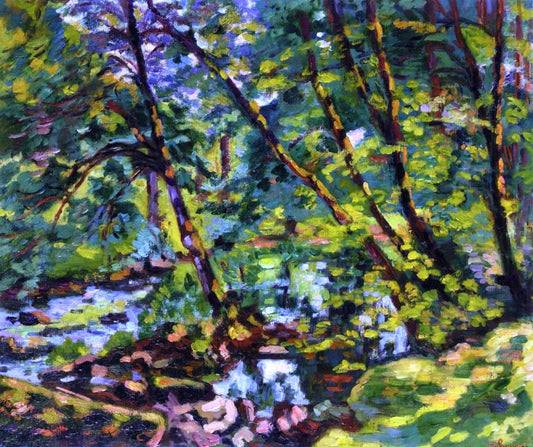  Armand Guillaumin The Banks of the Sioule - Hand Painted Oil Painting