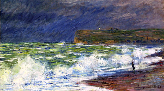 Monet Rocks Beach Claude Monet Paintings – Page 9 – Art Oyster LLC