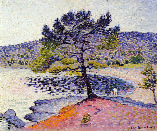  Henri Edmond Cross The Beach, Evening - Hand Painted Oil Painting