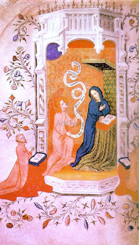  Herman Scheere The Beaufort Book of Hours - Hand Painted Oil Painting