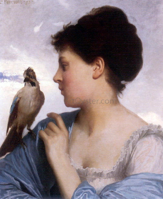  Leon Bazile Perrault The Bird Charmer - Hand Painted Oil Painting
