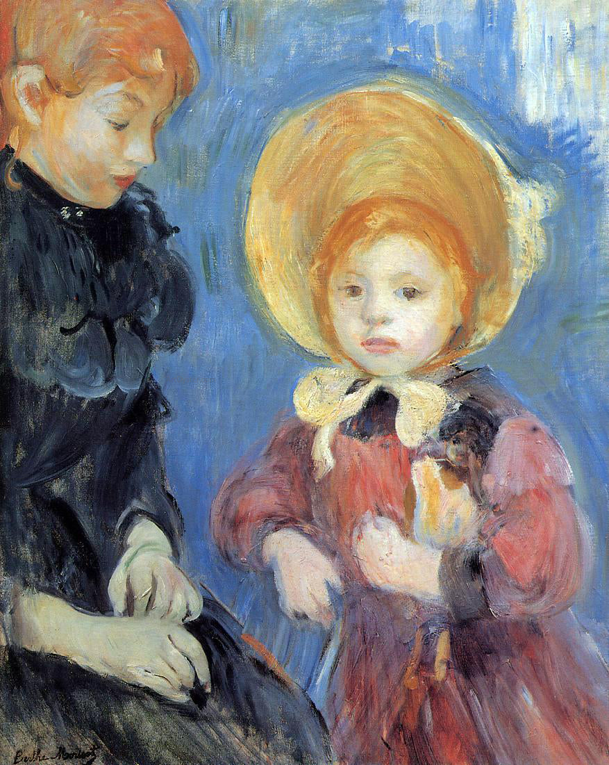 Berthe Morisot A Black Finger Bandage - Hand Painted Oil Painting