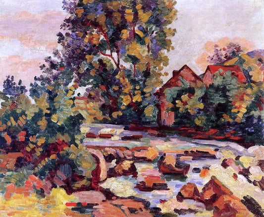  Armand Guillaumin The Bouchardon Lock - Hand Painted Oil Painting