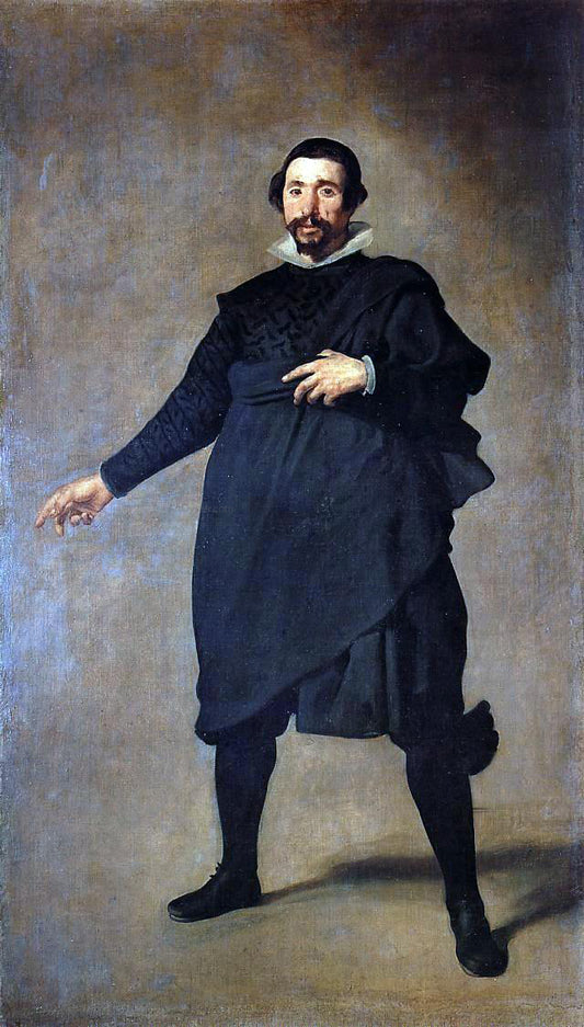  Diego Velazquez The Buffoon Pablo de Valladolid - Hand Painted Oil Painting