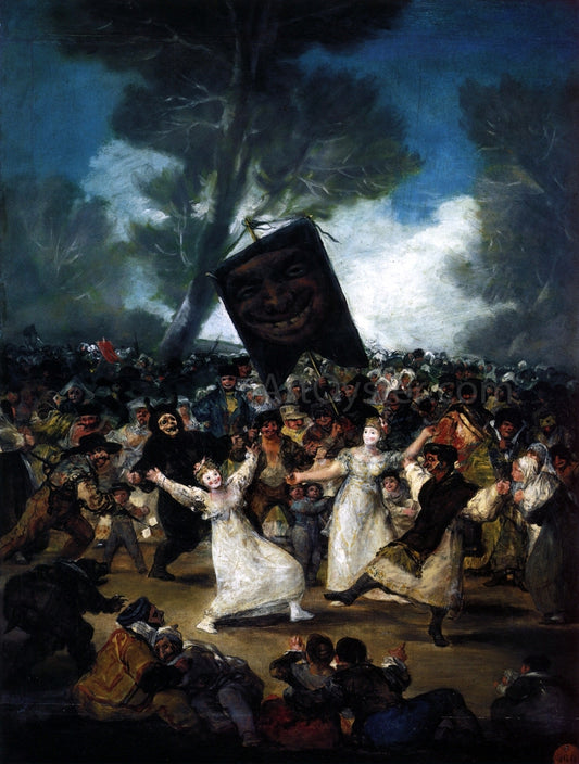  Francisco Jose de Goya Y Lucientes The Burial of the Sardine - Hand Painted Oil Painting