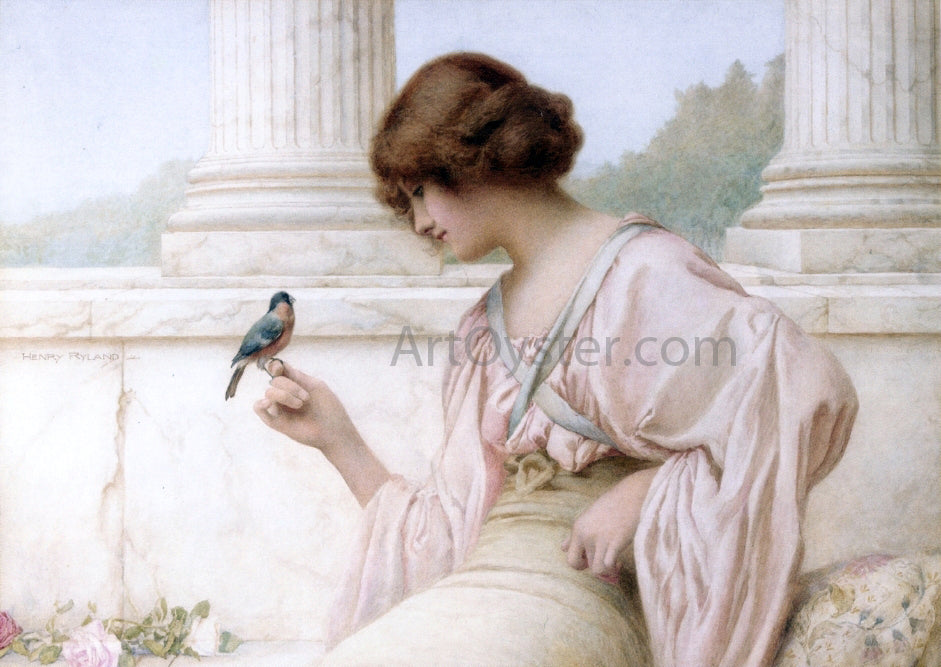  Henry Ryland The Captive's Return - Hand Painted Oil Painting