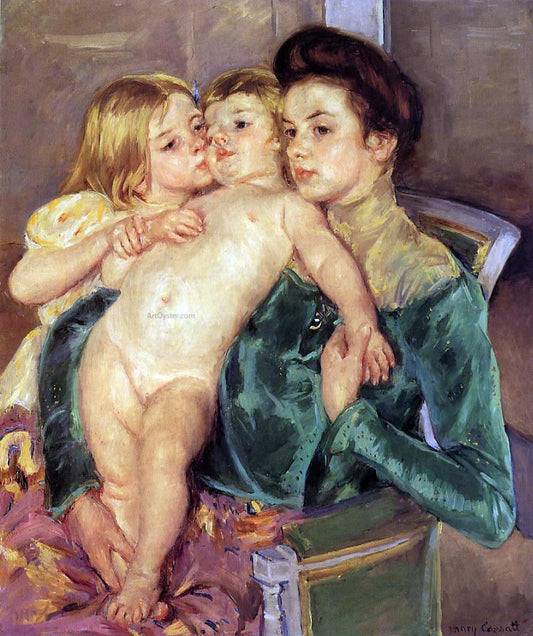  Mary Cassatt The Caress - Hand Painted Oil Painting