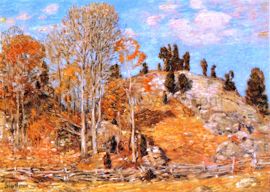  Frederick Childe Hassam The Cedar Lot, Old Lyme - Hand Painted Oil Painting