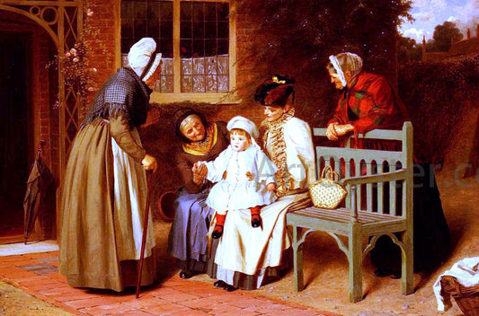  James Hayllar The Center of Attraction - Hand Painted Oil Painting