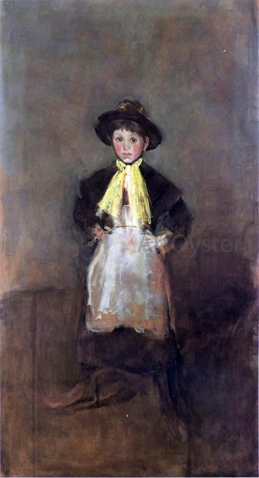  James McNeill Whistler The Chelsea Girl - Hand Painted Oil Painting