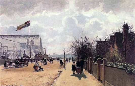  Camille Pissarro The Chrystal Palace, London - Hand Painted Oil Painting