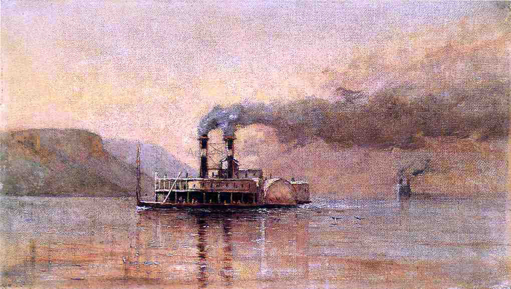  Alfred Thompson Bricher The City of Saint Paul, Dubuque - Hand Painted Oil Painting