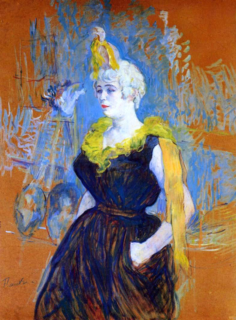 Henri De Toulouse-Lautrec The Clown Cha-U-Kao - Hand Painted Oil Painting