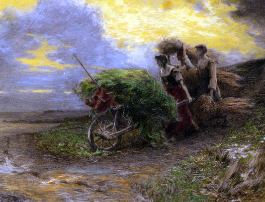  Georges Laugee The Coming Storm - Hand Painted Oil Painting