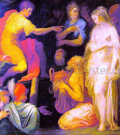  Niccolo dell' Abbate The Continence of Scipio - Hand Painted Oil Painting