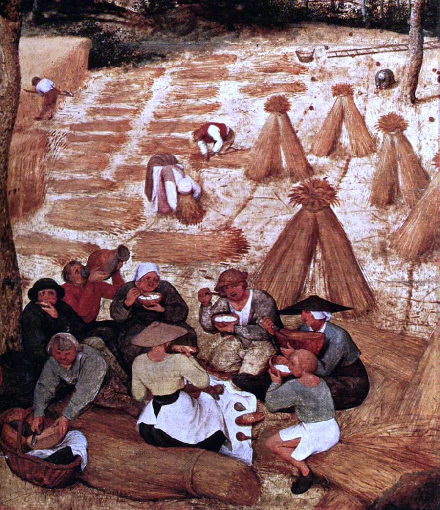  The Elder Pieter Bruegel The Corn Harvest (detail) - Hand Painted Oil Painting
