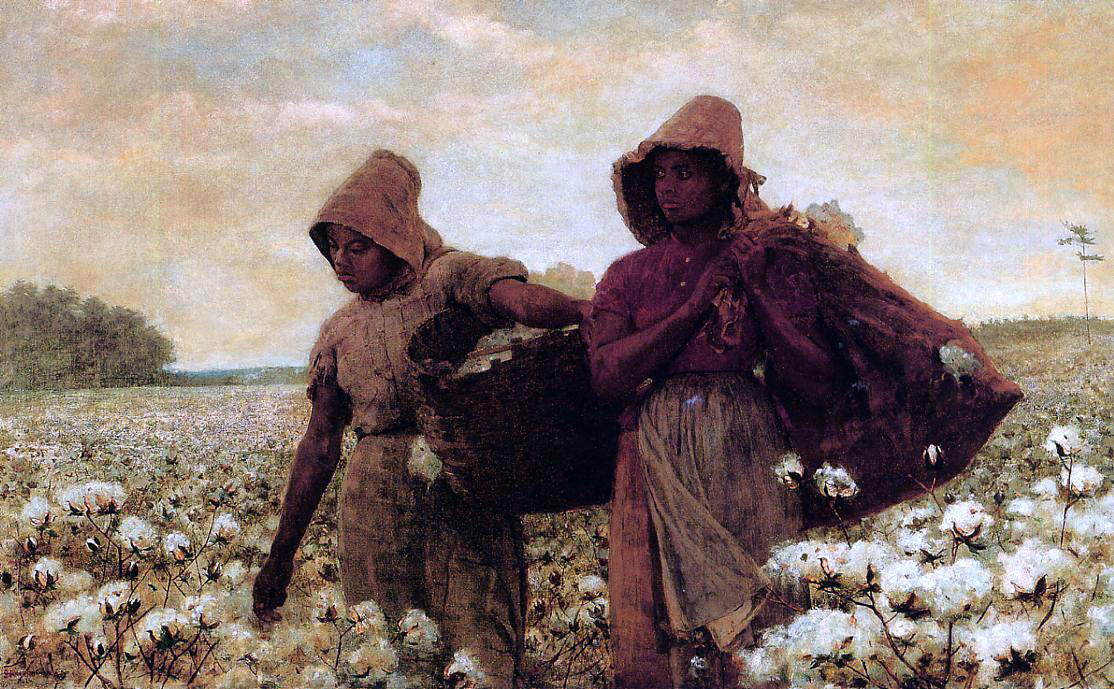 Winslow Homer The Cotton Pickers - Hand Painted Oil Painting