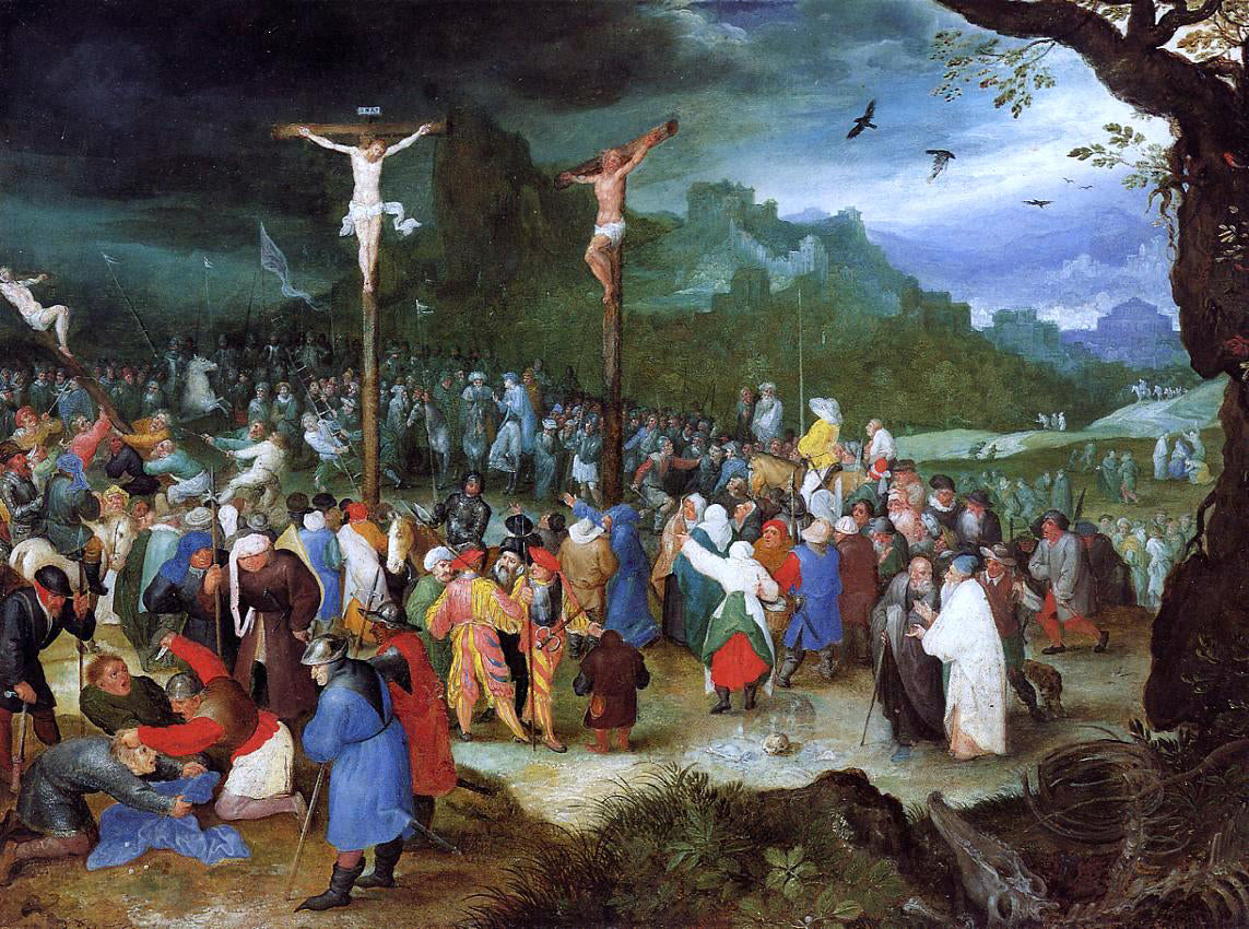  The Elder Jan Bruegel The Crucifixion - Hand Painted Oil Painting