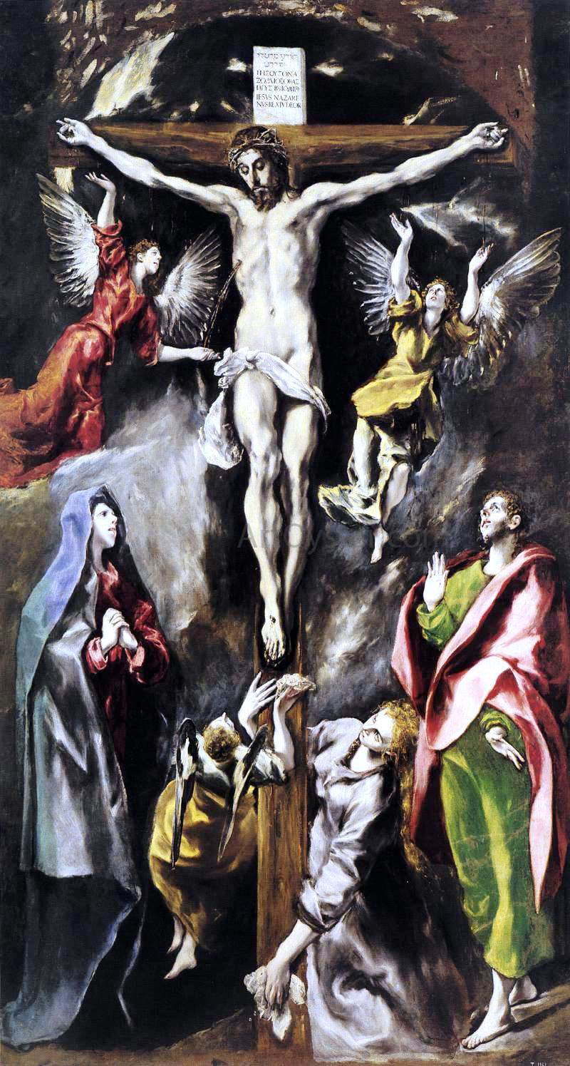  El Greco The Crucifixion - Hand Painted Oil Painting