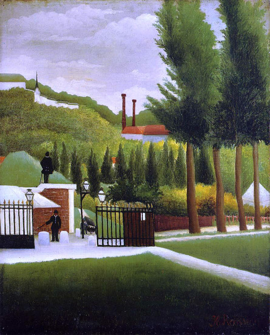  Henri Rousseau The Customs House - Hand Painted Oil Painting