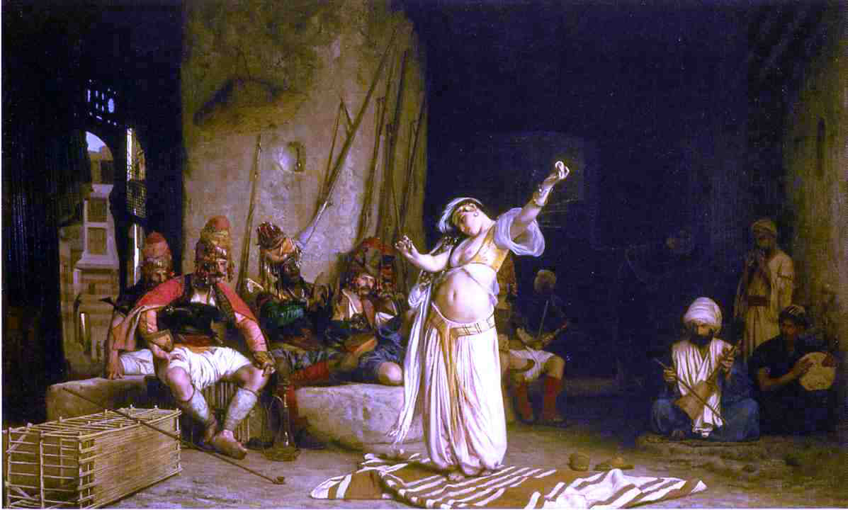  Jean-Leon Gerome The Dance of the Almeh - Hand Painted Oil Painting