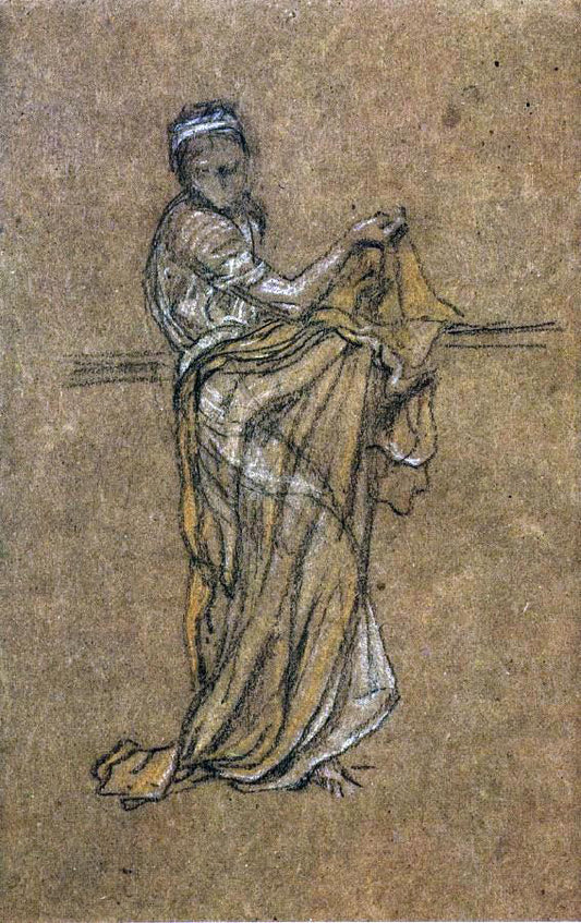  James McNeill Whistler The Dancing Girl - Hand Painted Oil Painting