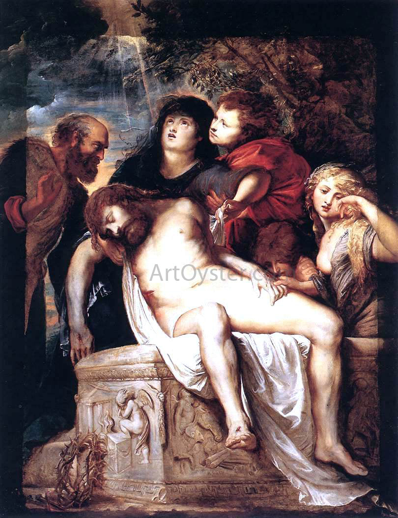  Peter Paul Rubens The Deposition - Hand Painted Oil Painting