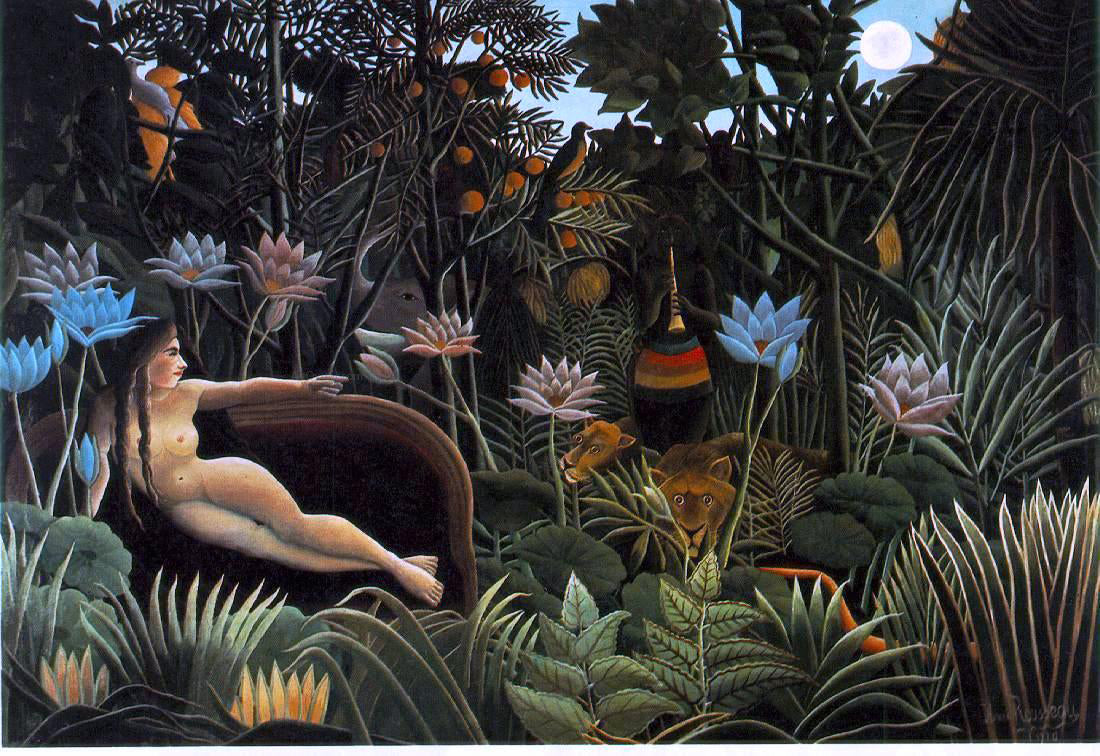  Henri Rousseau The Dream - Hand Painted Oil Painting