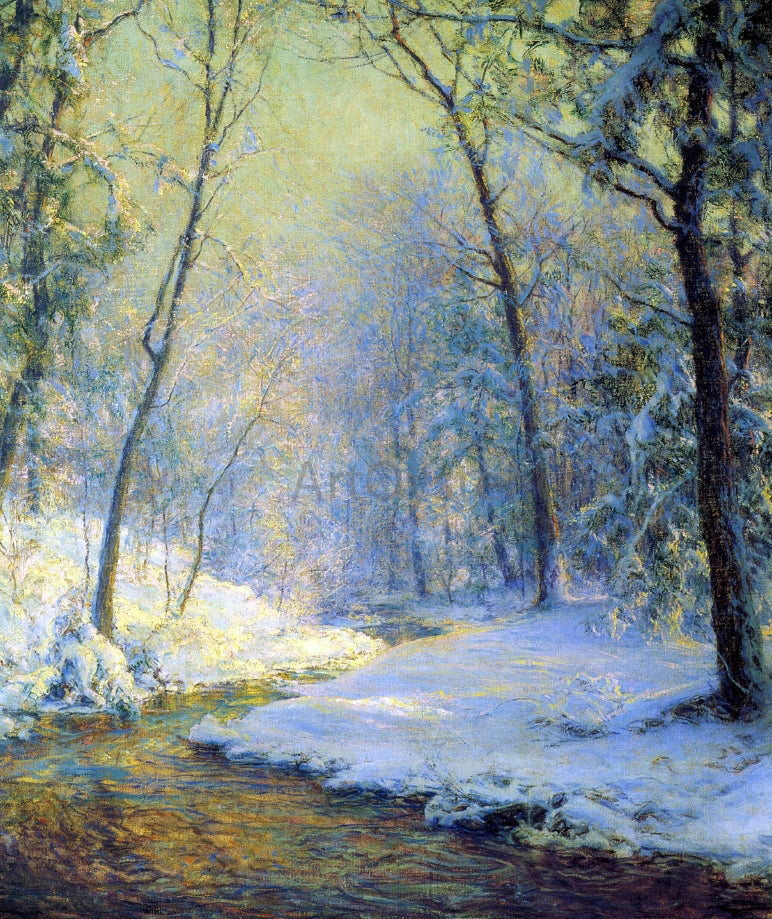  Walter Launt Palmer An Early Snow - Hand Painted Oil Painting
