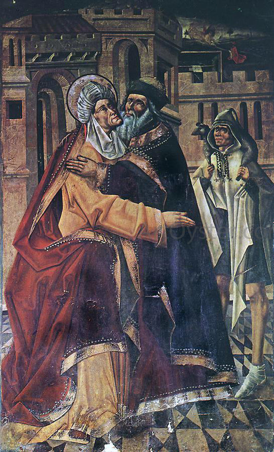  Master of Avila The Embrace - Hand Painted Oil Painting