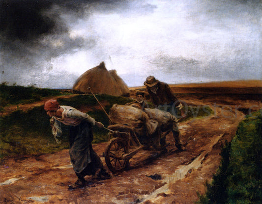  Georges Laugee The End of the Day - Hand Painted Oil Painting