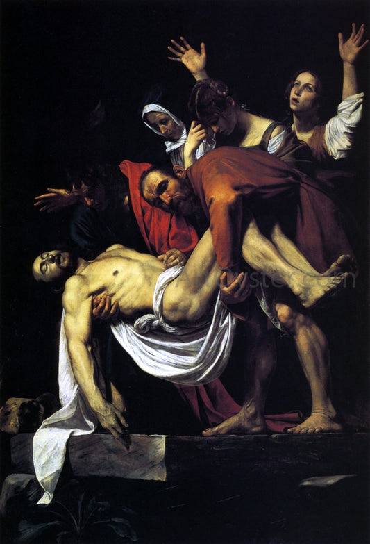  Caravaggio The Entombment of Christ - Hand Painted Oil Painting
