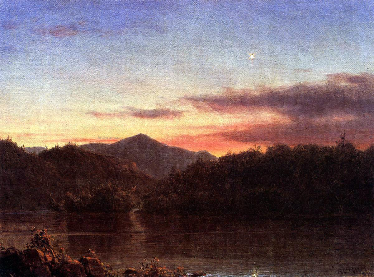  Frederic Edwin Church The Evening Star - Hand Painted Oil Painting