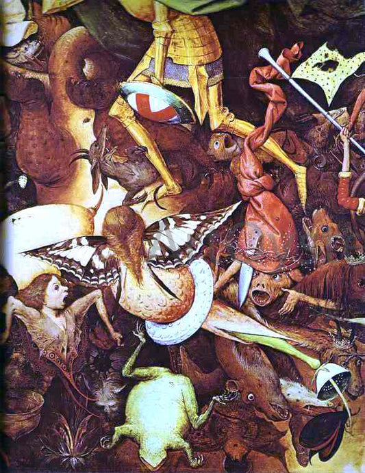  The Elder Pieter Bruegel The Fall of the Rebel Angels. Detail - Hand Painted Oil Painting