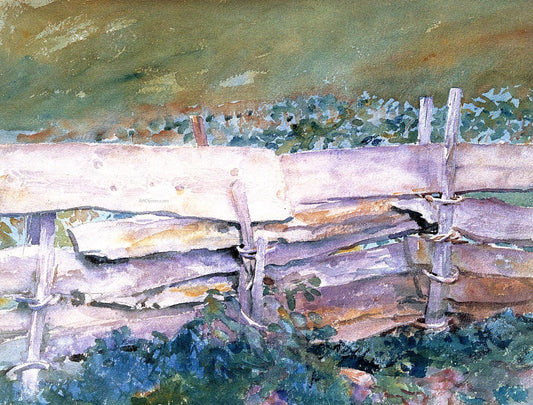  John Singer Sargent The Fence - Hand Painted Oil Painting