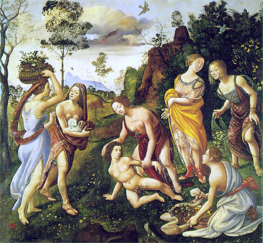  Piero Di Cosimo The Finding of Vulcan on Lemnos - Hand Painted Oil Painting
