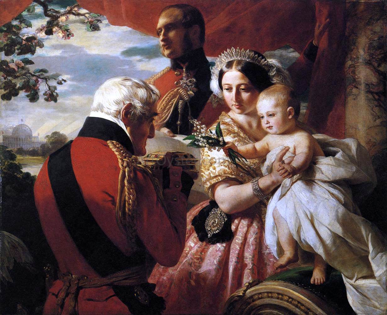  Franz Xavier Winterhalter The First of May 1851 - Hand Painted Oil Painting