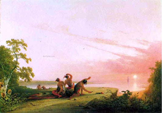  Joshua Shaw The First Ship - Hand Painted Oil Painting